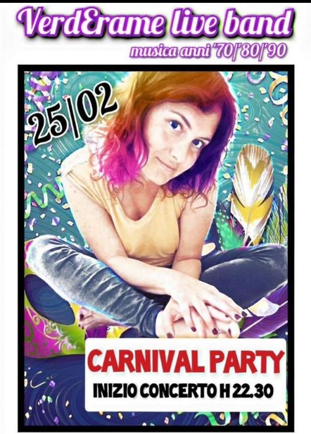 Carnival Party – 25 Febbraio 2023