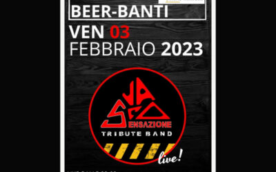 Sensazione Vasco Tribute Band – Venerdì 3 Febbraio 2023